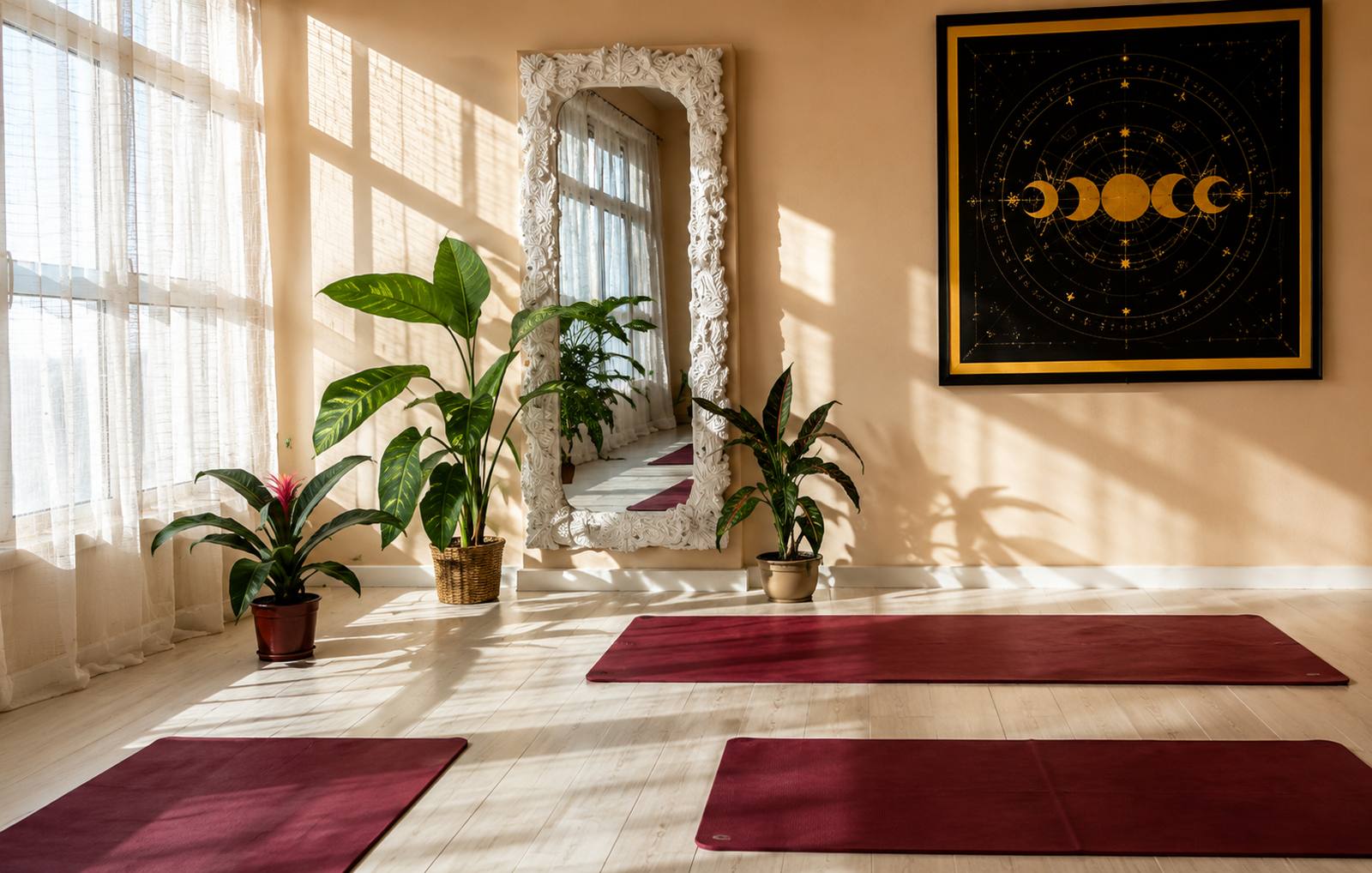 Sala de yoga do Renasense em Copacabana